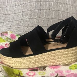 JustFab espadrille sandals